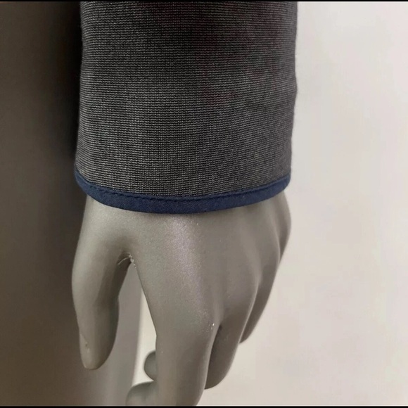 Boden Blazer Sz 8 Gray 3-Button Lined Floral Silk Lining Academia Preppy Office - Picture 7 of 13